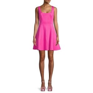 Ted Baker Hot Pink Lohanna Fit Flare Dress Size 3
